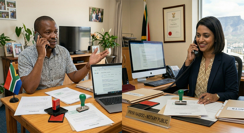 How to Book an Online Notary Appointment in South Africa