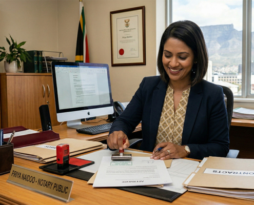 What Is the Role of a Notary in South African Legal Processes