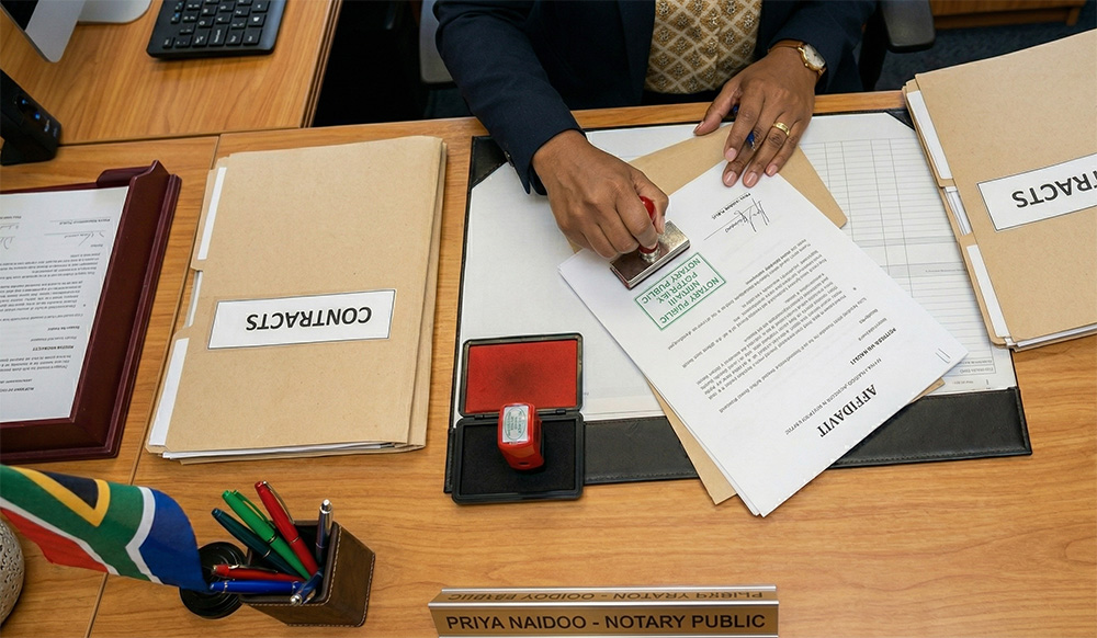 What Is the Role of a Notary in South African Legal Processes